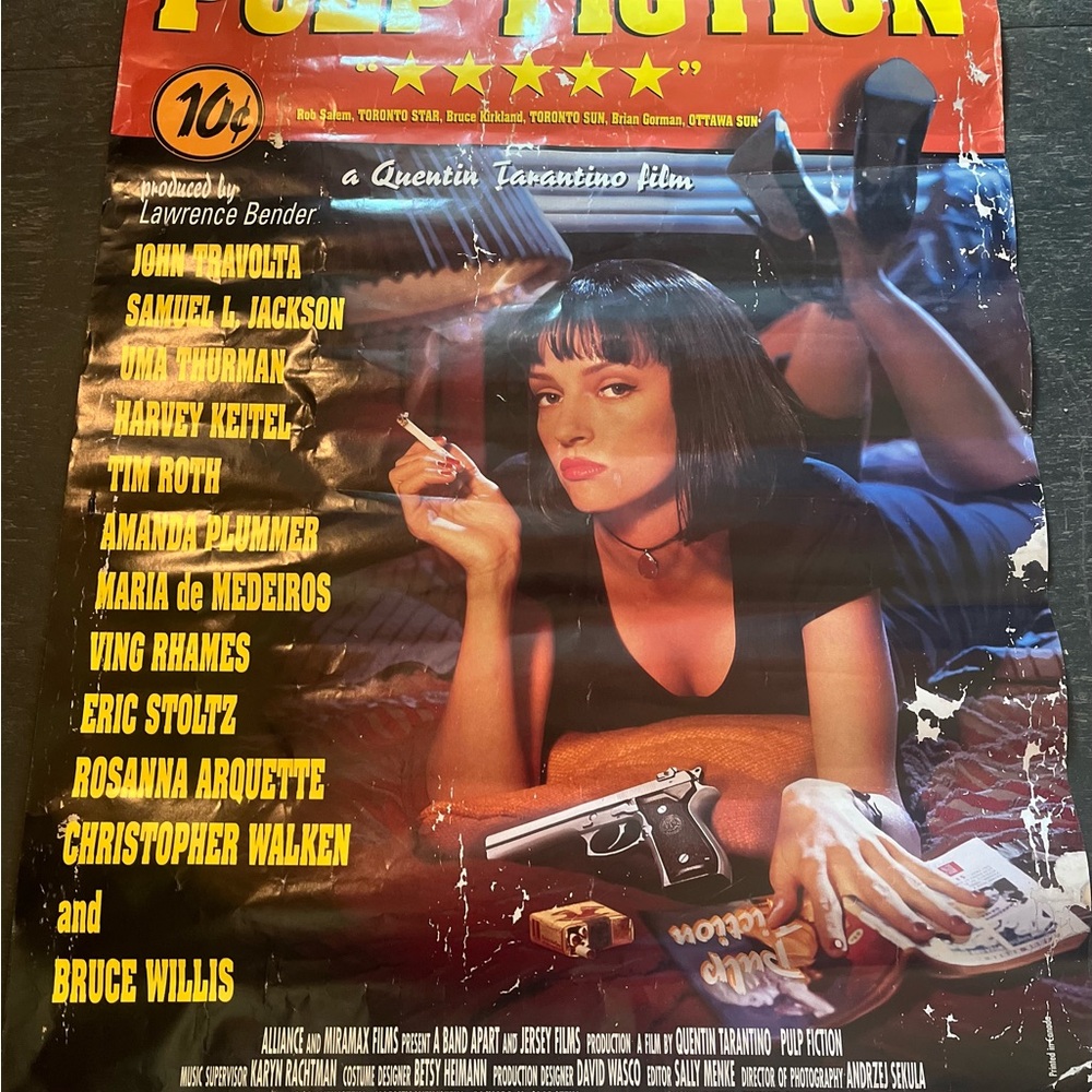 Pulp Fiction Movie Poster
